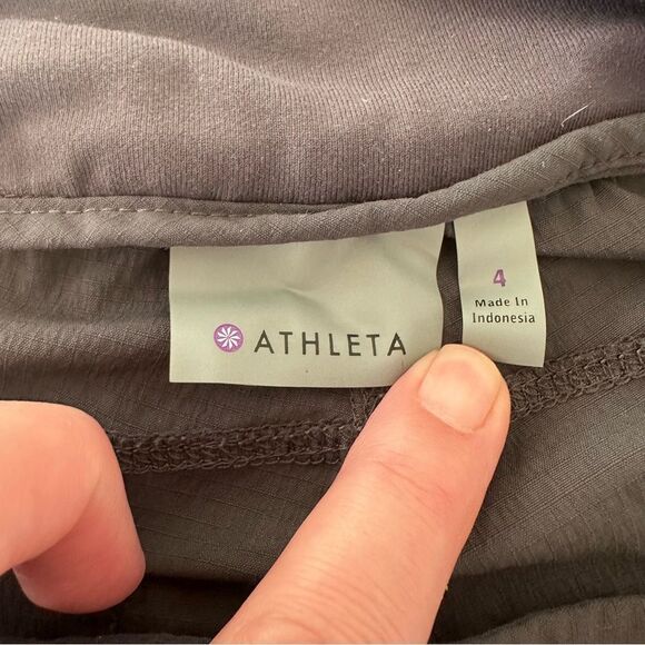 Athleta Dark Grey Trekkie Joggers Hiking Pants Size 4 - Picture 5 of 6